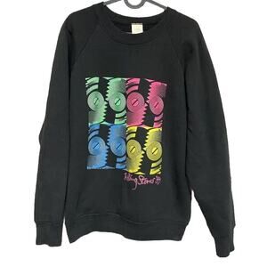 Vintage 1989 Rolling Stones Steelwheels Budweiser Tour Crewneck Sweatshirt Sz L